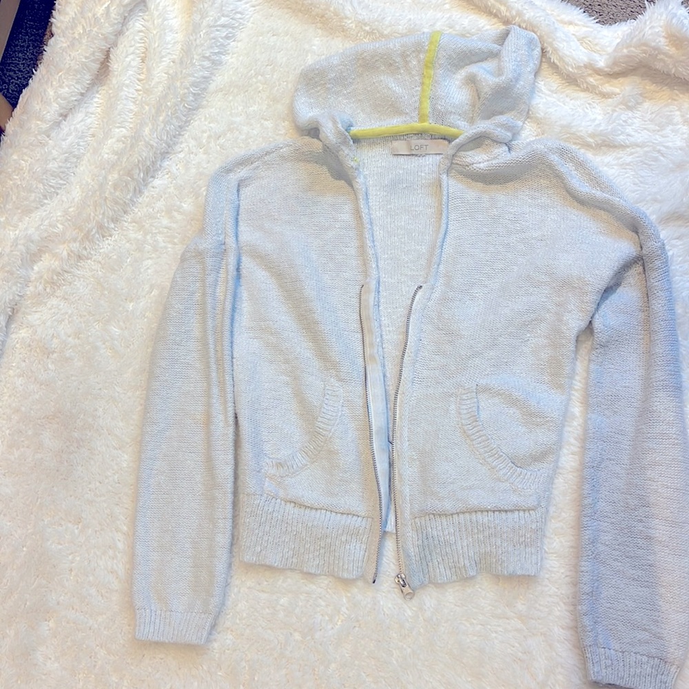 Ann Taylor Loft zip up